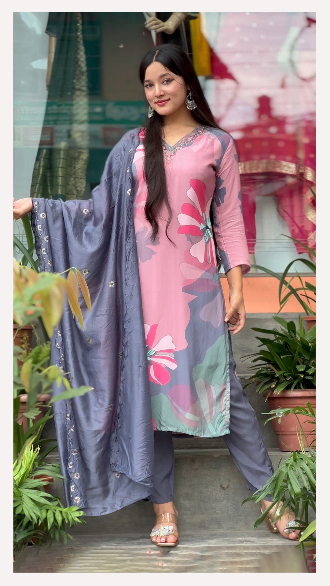 Straight Kurthi Set