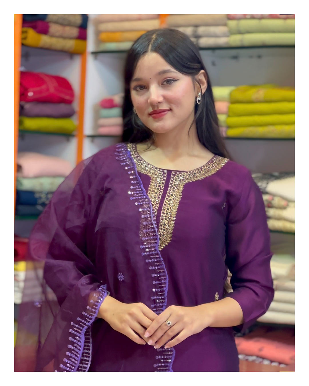 Straight Kurthi Set