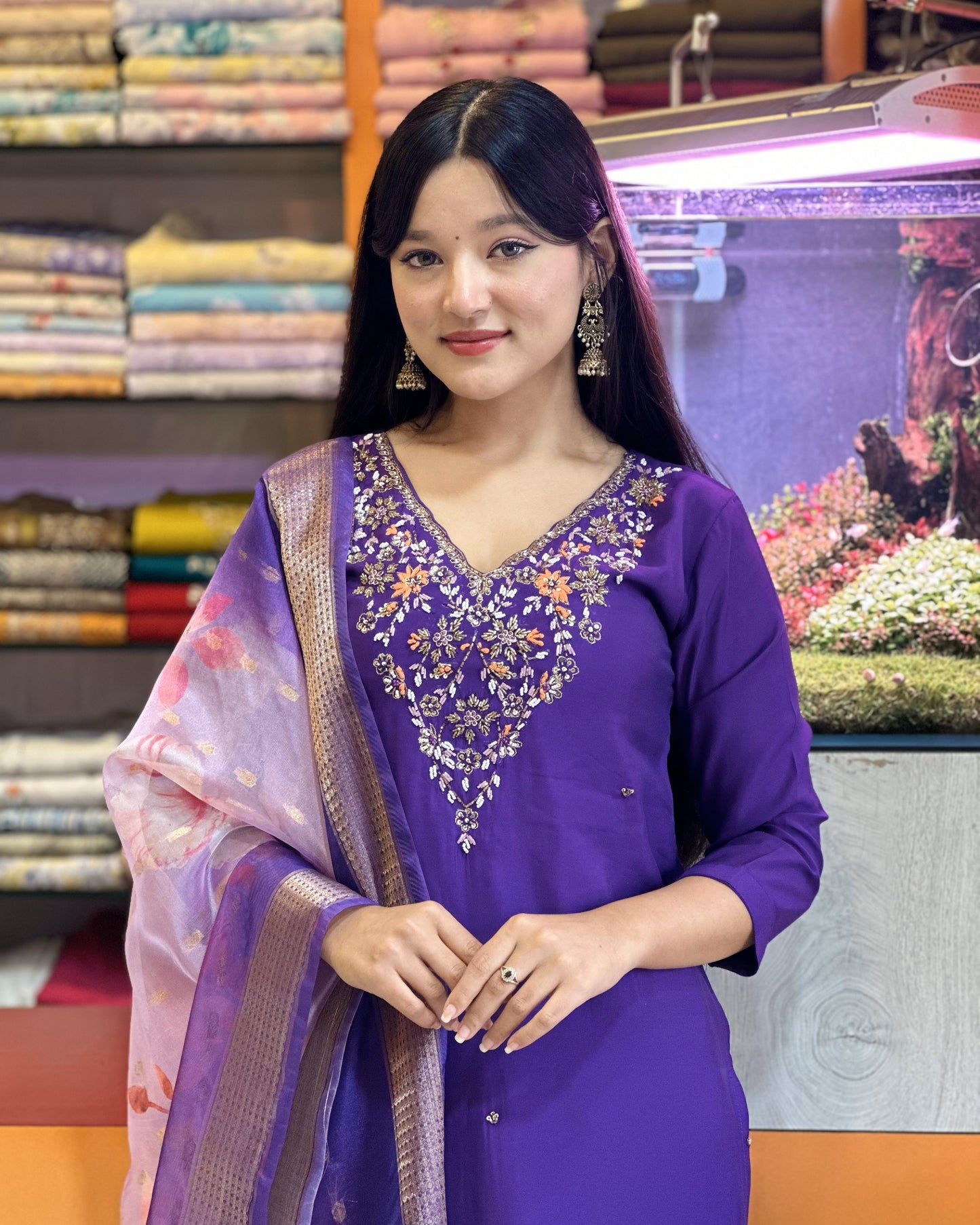 Straight Kurthi Set